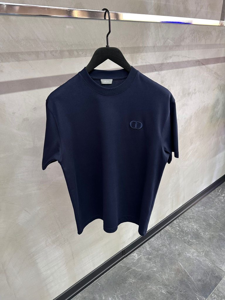 Navy CD icon relaxed fit tee