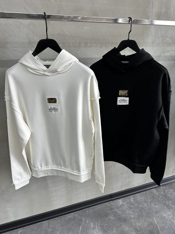 White DG re-edition logo hoodie - Image 8