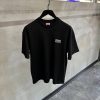 Black kenzo paris bicolor classic two-tone embroidered tee - Image 2