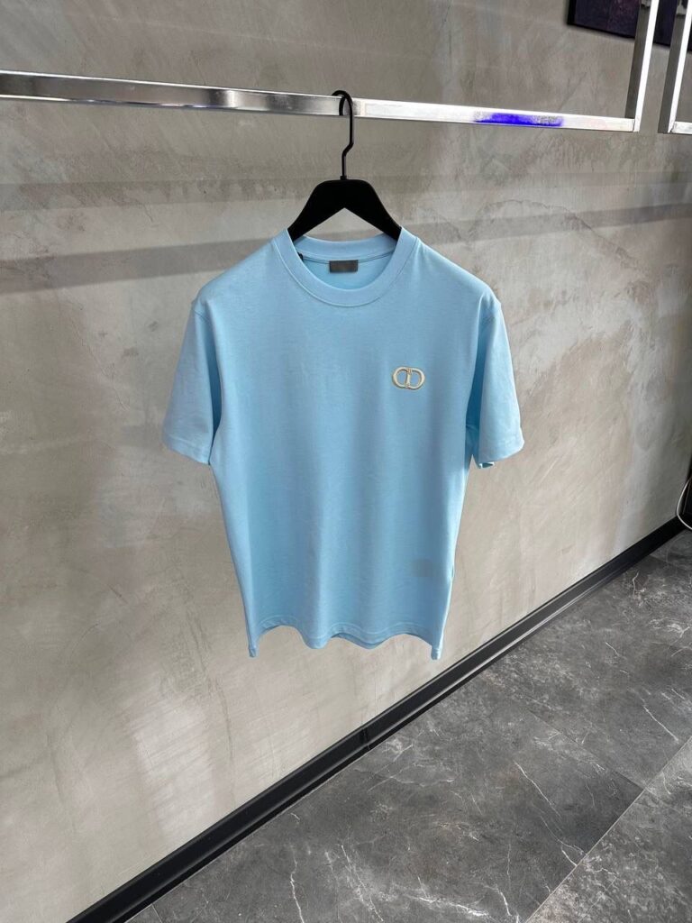 Sky Blue CD icon relaxed fit tee