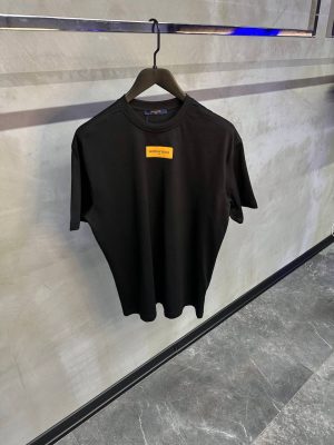 Black LV inside out cotton tee