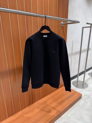 Black dior CD icon sweatshirt