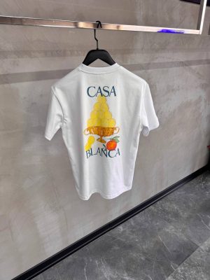 White casablanca la corbeille d'oranges cotton tee