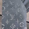 Gray LV gradient cotton hoodie - Image 8