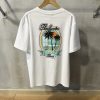 White balmain club print cotton tee - Image 2