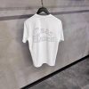 White casablanca letters cotton tee