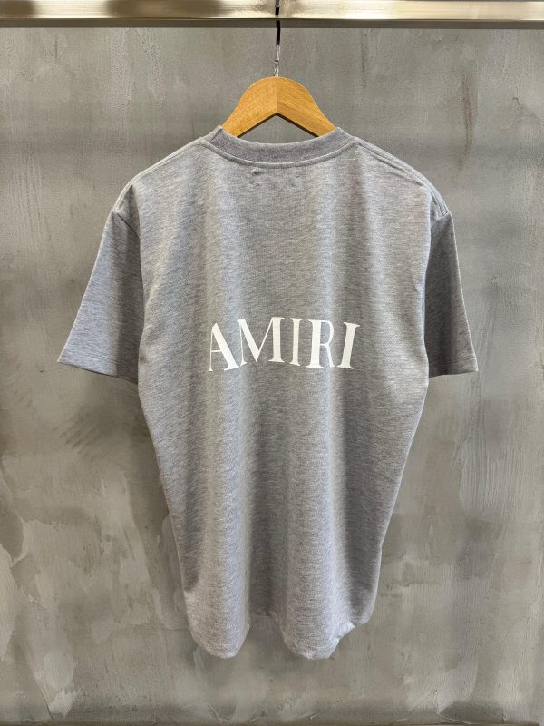 Gray amiri MA core cotton tee - Image 2