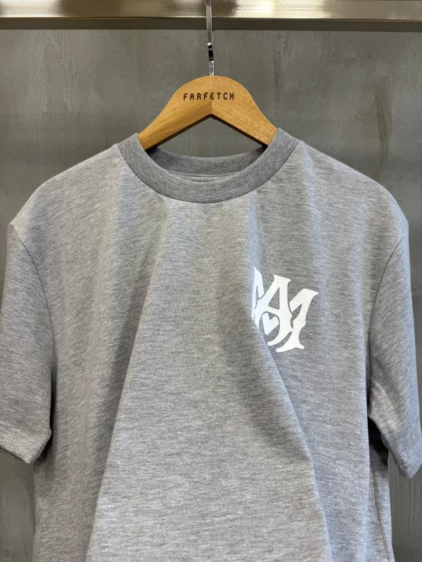 Gray amiri MA core cotton tee - Image 4