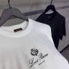 White loro piana logo cotton tee - Image 2