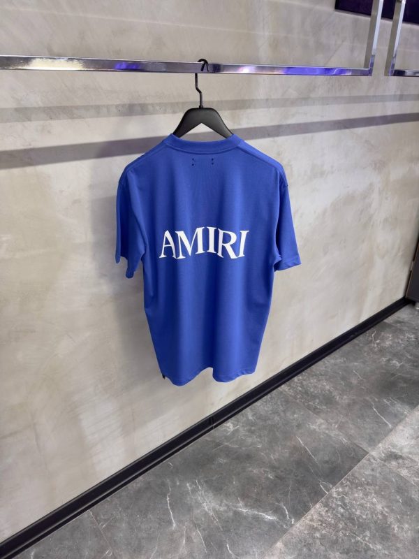 Blue amiri MA core cotton tee - Image 2