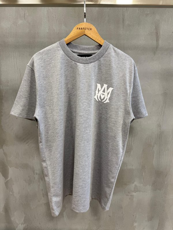 Gray amiri MA core cotton tee