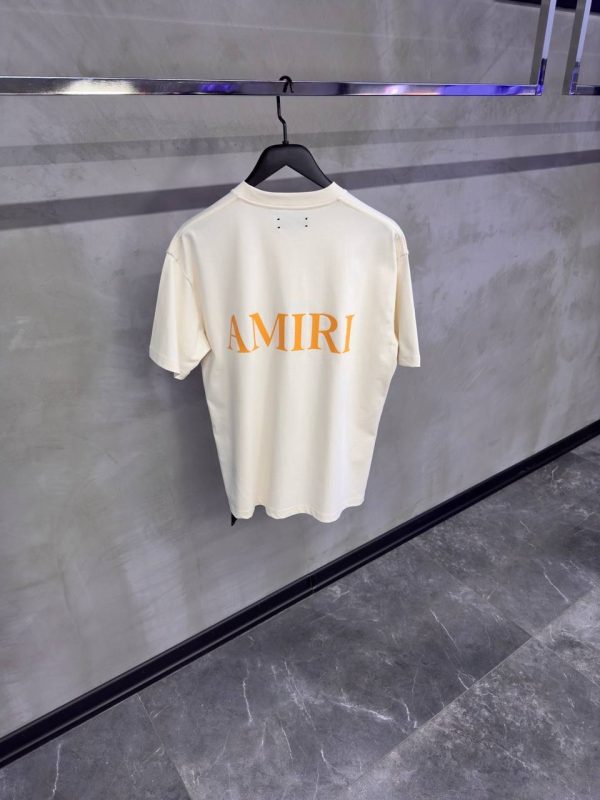 Yellow Amiri MA core cotton tee - Image 2