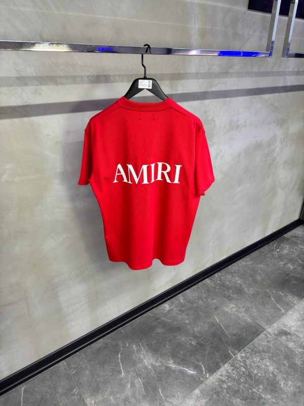 Red Amiri MA core cotton tee - Image 2