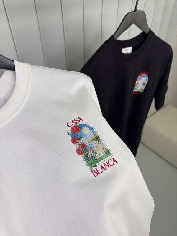 White casablanca LA days cotton tee - Image 3