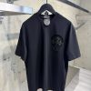 Black chrome hearts vintage cotton tee