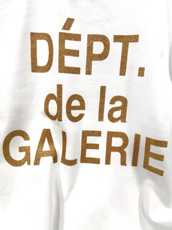 White gallery dept print cotton tee - Image 3