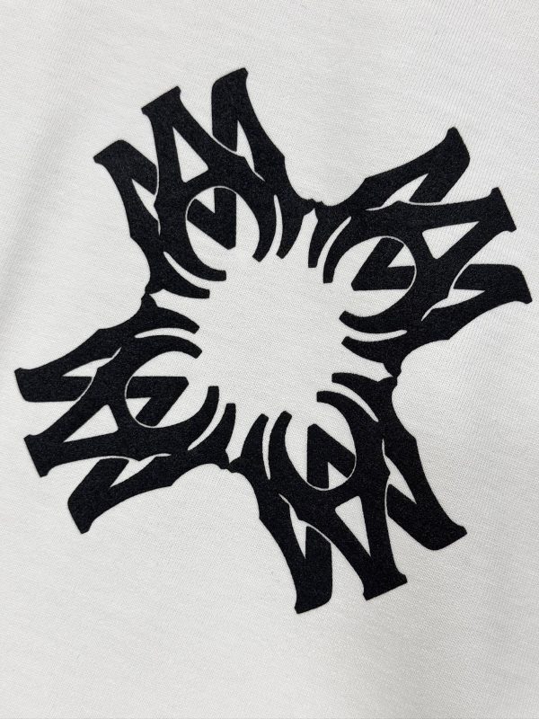 White amiri MA Quad cotton tee - Image 5