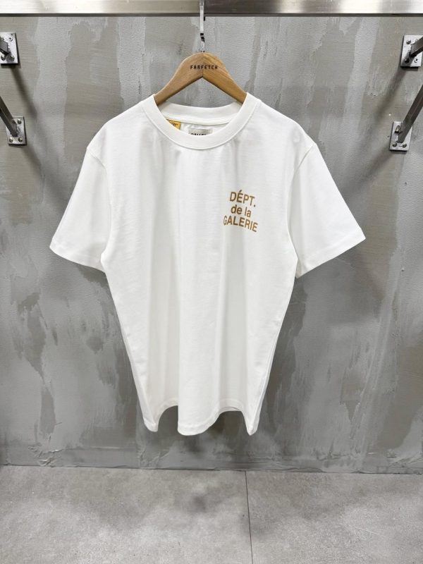 White gallery dept print cotton tee - Image 2