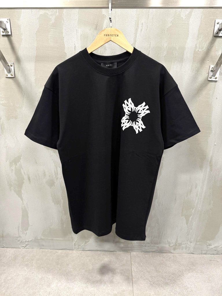 Black amiri MA Quad cotton tee