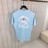 Blue casablanca looking at the beauty of the world cotton tee