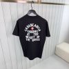 Black casablanca looking at the beauty of the world cotton tee