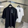 Black chrome hearts crosses cotton tee - Image 5