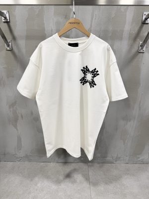 White amiri MA Quad cotton tee