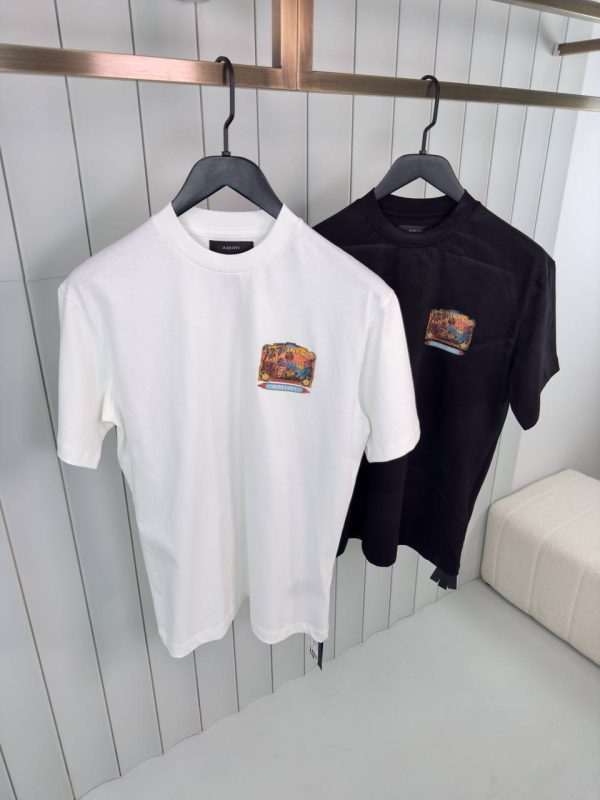 White amiri jazz hideaway cotton tee - Image 5