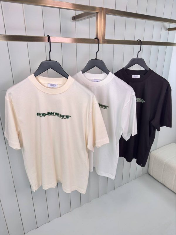 White off-white cash arrow cotton tee - Image 3