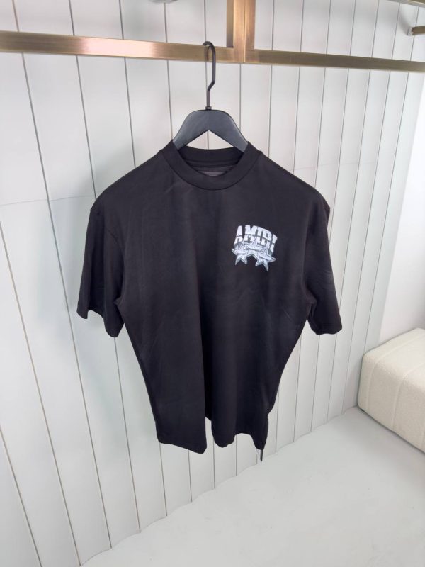 Black amiri championship os cotton tee - Image 2