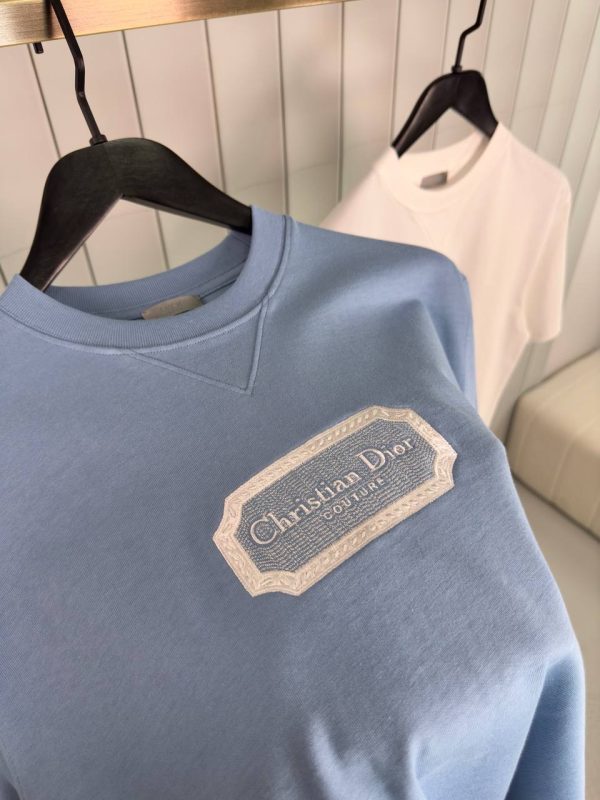 Blue dior christian dior couture jersey cotton tee - Image 2