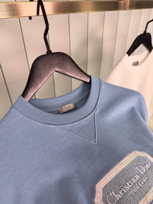 Blue dior christian dior couture jersey cotton tee - Image 3