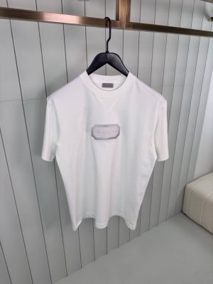 White dior christian dior couture jersey cotton tee