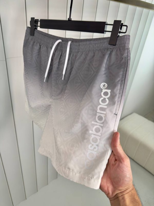 Gray casablanca gradient  jacquard swim shorts - Image 2