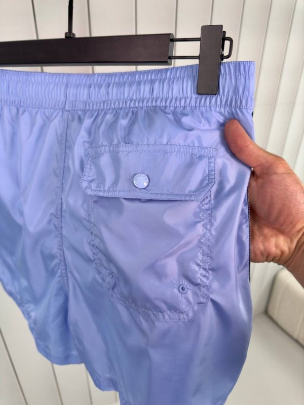 Blue moncler nylon swim short - Image 2