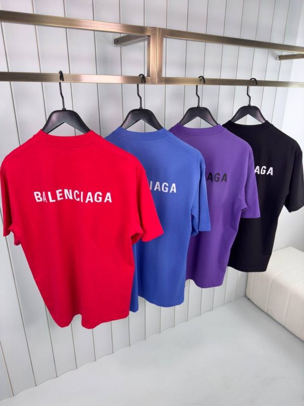 Purple Balenciaga vintage cotton jersey tee - Image 6