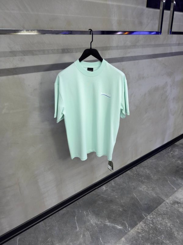 Mint balenciaga political campaign cotton tee - Image 2