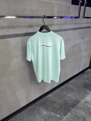 Mint balenciaga political campaign cotton tee