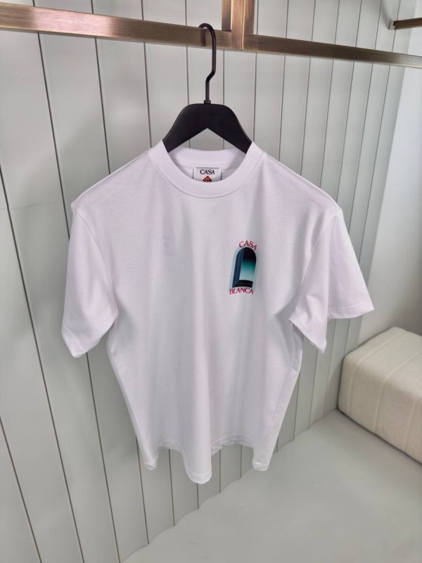 White casablanca l'arche cotton tee - Image 2