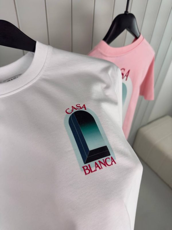 White casablanca l'arche cotton tee - Image 5