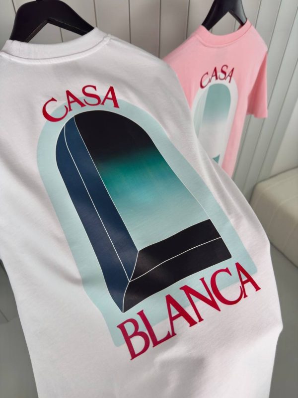 White casablanca l'arche cotton tee - Image 4
