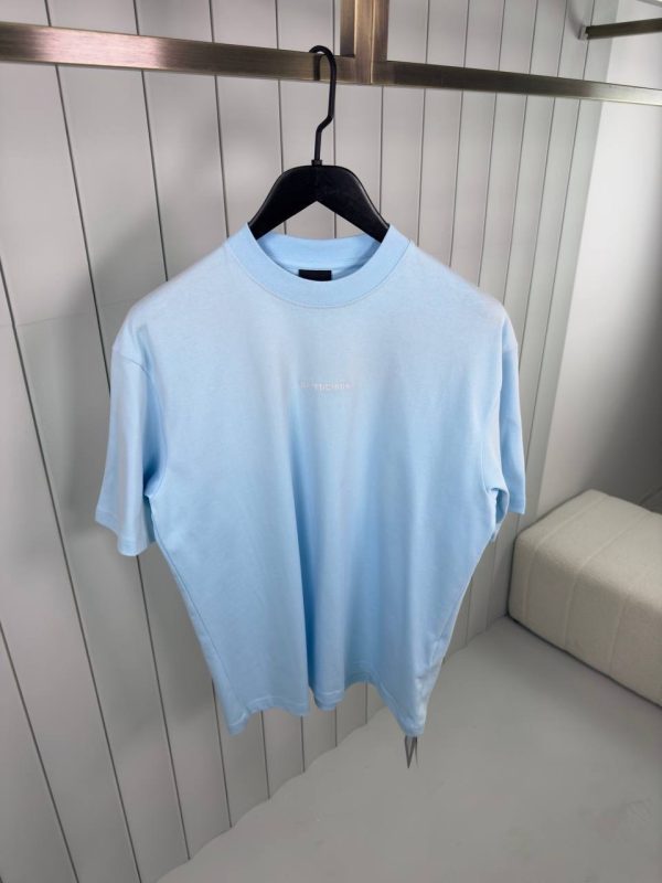 Light blue Balenciaga vintage cotton jersey tee - Image 2