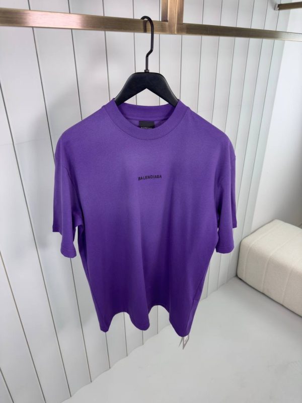 Purple Balenciaga vintage cotton jersey tee - Image 4