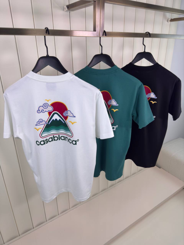 Preorder | White casablanca montagne ondulee cotton tee - Image 6