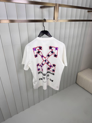 Preorder | White off-white star arrow cotton tee