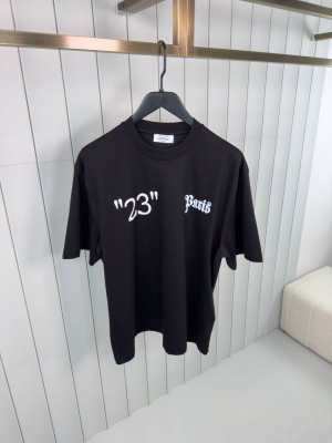 Preorder | Black off-white kit paris cotton tee