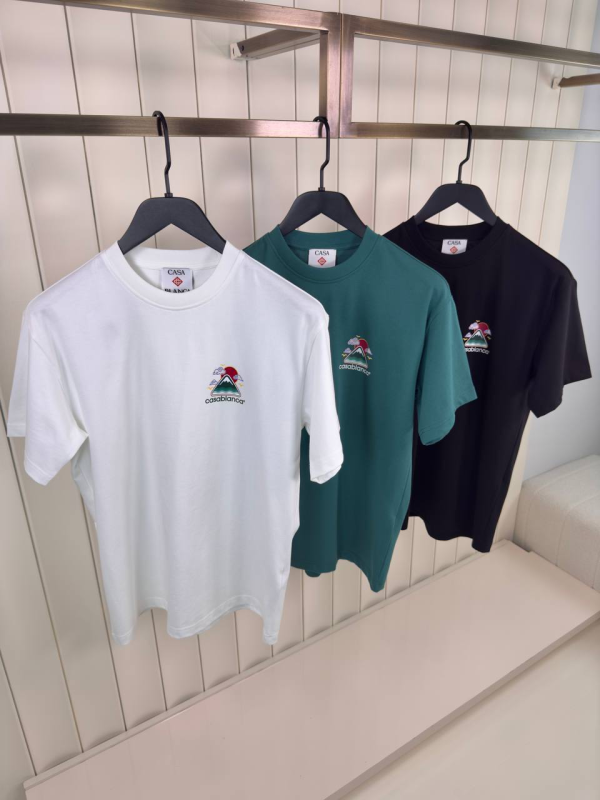 Preorder | Green casablanca montagne ondulee cotton tee - Image 3