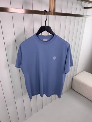 Blue dior CD diamond relax cotton tee