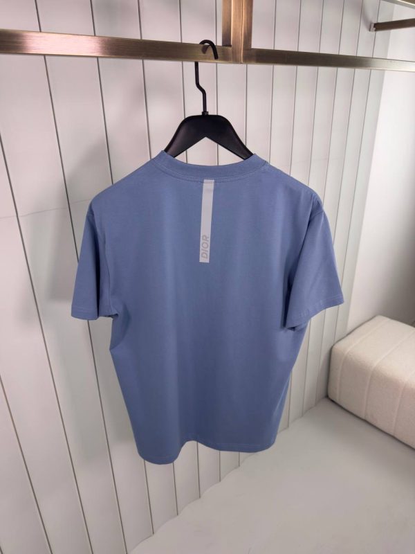 Blue dior CD diamond relax cotton tee - Image 2