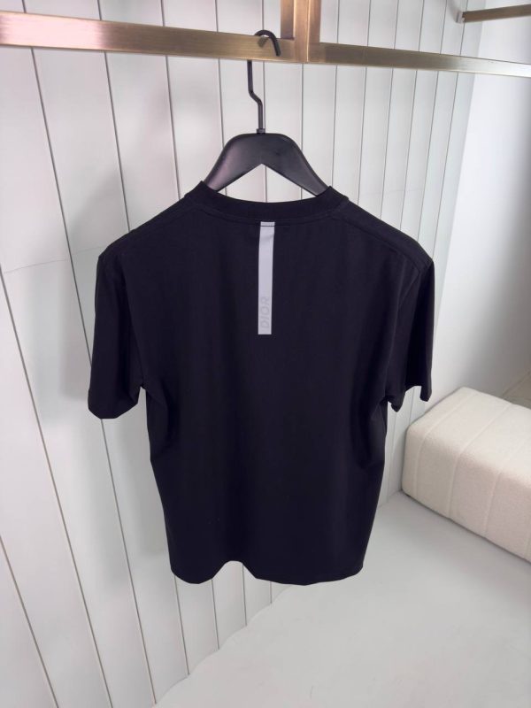 Black dior CD diamond relax cotton tee - Image 2